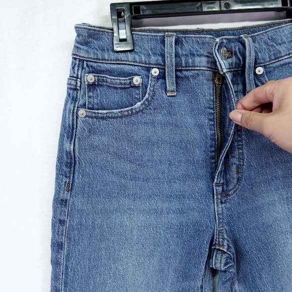 Madewell The Perfect Vintage Jeans Women's Size 23 Straight Leg - Picture 9 of 14